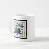 魔法テーブル、ロバとスティック30 DDR コーヒーマグカップ (正面左)