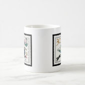 魔法テーブル、ロバとスティック30 DDR コーヒーマグカップ (中央)