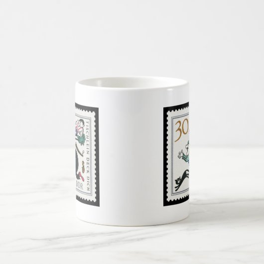 魔法テーブル、ロバとスティック30 DDR コーヒーマグカップ (中央)