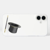 魔法トップハットと魔法杖 Case-Mate iPhoneケース (裏面 (横))