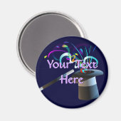 魔法トップハットマグネット マグネット (正面/裏面)