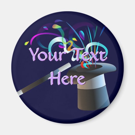 魔法トップハットマグネット マグネット (正面)