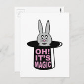 魔法トリック ポストカード (正面/裏面)