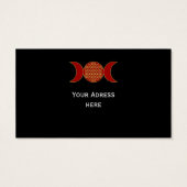 魔法トリプルムーン – スピリットフラワー・オブ・ライフ1 (裏面)