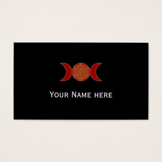 魔法トリプルムーン – スピリットフラワー・オブ・ライフ1 (正面)