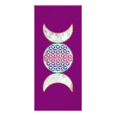 魔法トリプルムーン – スピリットフラワー・オブ・ライフ2 ラックカード (裏面)