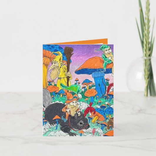 魔法トロールカード サンキューカード (正面)