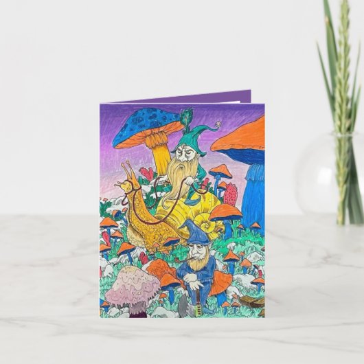 魔法トロールカード サンキューカード (正面)