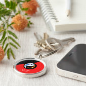 魔法ドラゴンファンタジーアート キーホルダー (側面)