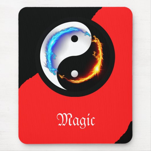 魔法ドラゴンファンタジーアート マウスパッド (正面)