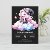 魔法ドリーミーウィザード誕生日 招待状 (スタンド正面)