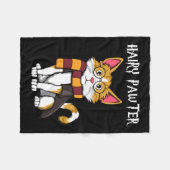 魔法ネコGles Wich Cat フリースブランケット (正面(横))