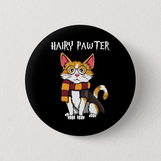 魔法ネコGles Wich Cat 缶バッジ (正面)