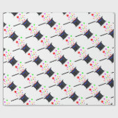 魔法ハットアンドワンド ラッピングペーパー (フラット)