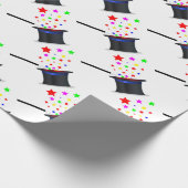 魔法ハットアンドワンド ラッピングペーパー (角)