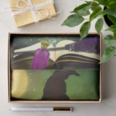 魔法ハット&魔法の魔導書のお洒落おもしろいパーティー 薄葉紙 (ギフト)