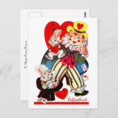 魔法ハニーバニー ポストカード (正面/裏面)