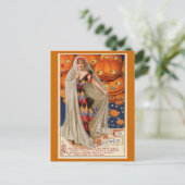 「魔法ハロウィーン」ヴィンテージカード ポストカード (スタンド正面)