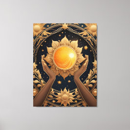 魔法ハンズ絵画タロット キャンバスプリント