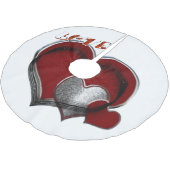 魔法ハートツリースカート ブラッシュドポリエステルツリースカート (アングル)