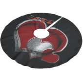 魔法ハートブラックツリースカート ブラッシュドポリエステルツリースカート (アングル)