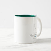 魔法バレーアイダホコーヒーマグ ツートーンマグカップ (正面右)