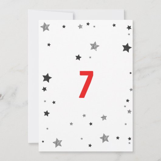 魔法バースデーパーティマジシャン 招待状 (裏面)