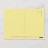 魔法バームフクロウ&イースターバスケットホリディポストカード ポストカード (裏面)