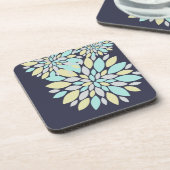 魔法パステルカラーフラワー花びら コースター (左側)