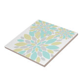 魔法パステルカラーフラワー花びら タイル (側面)