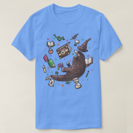魔法パンゴリン Tシャツ (デザイン正面)