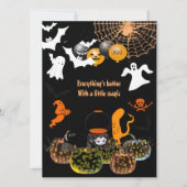 魔法パンプキンズグローハロウィーン幽霊たちズソ不気味イレ シーズンカード (正面)