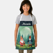 魔法パーソナライズされたのゴブリン・ガーデン・ボーイ・キッズ エプロン (インサイチュ)