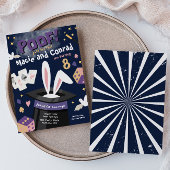 魔法パーティの招待状 |ジョイント誕生日招待状 招待状