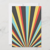 魔法パーティの招待状 |魔法誕生日招待状 招待状 (裏面)