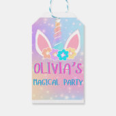 魔法パーティーギフトラベル ギフトタグ (裏面)