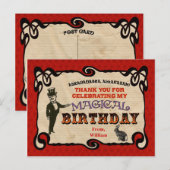 魔法パーティー有償はがき ポストカード (正面/裏面)