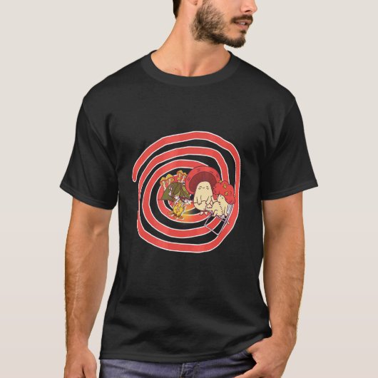魔法ヒッピーサイケデリック1 Tシャツ (正面)