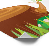 魔法ピクシーエンチャントフェアリー新しいおもしろいキッズファブ ポスター (角)