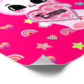 魔法ピンクキャンディーワールド ポスター (角)