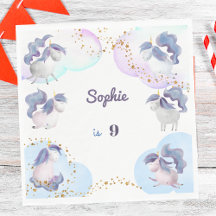 魔法ファンタジーユニコーン子供の誕生日