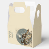 魔法フェアリーのシルエット子供の誕生日 フェイバーボックス (オープン)