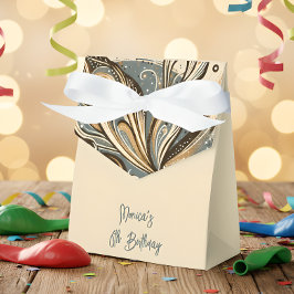 魔法フェアリーのシルエット子供の誕生日 フェイバーボックス