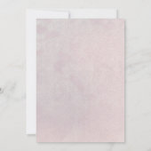 魔法フクロウの女の子ウィザードベビーシャワー 招待状 (裏面)