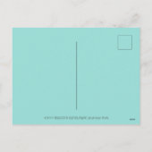 魔法フクロウ&イースターバスケッお洒落ト、フォークアートバード シーズンポストカード (裏面)