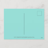 魔法フクロウ&イースターバスケッお洒落ト、フォークアートバード シーズンポストカード (裏面)