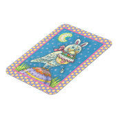 魔法フクロウ&イースターバスケットホリデーバードマグネット マグネット (左側)