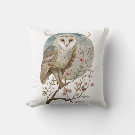 魔法フクロウ クッション (正面)