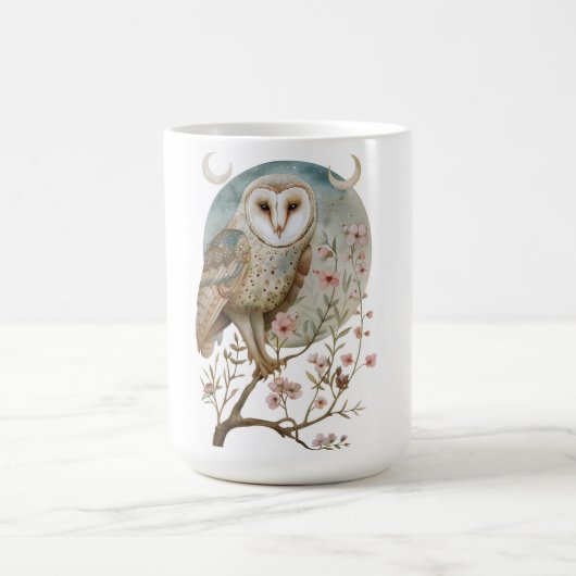 魔法フクロウ コーヒーマグカップ (中央)