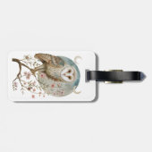 魔法フクロウ ラゲッジタグ (裏面横)